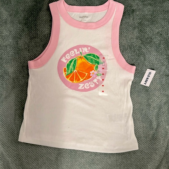 Summery Tank Top🍊🌸 - Picture 1 of 3